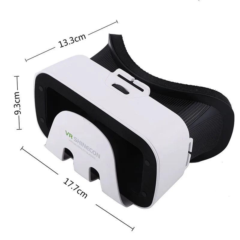 Виртуальной реальности VR Box VR SHINECON 3D очки гарнитура для 4,7-6," смартфон Захватывающий игровой+ геймпад и портативный Imax кинотеатр