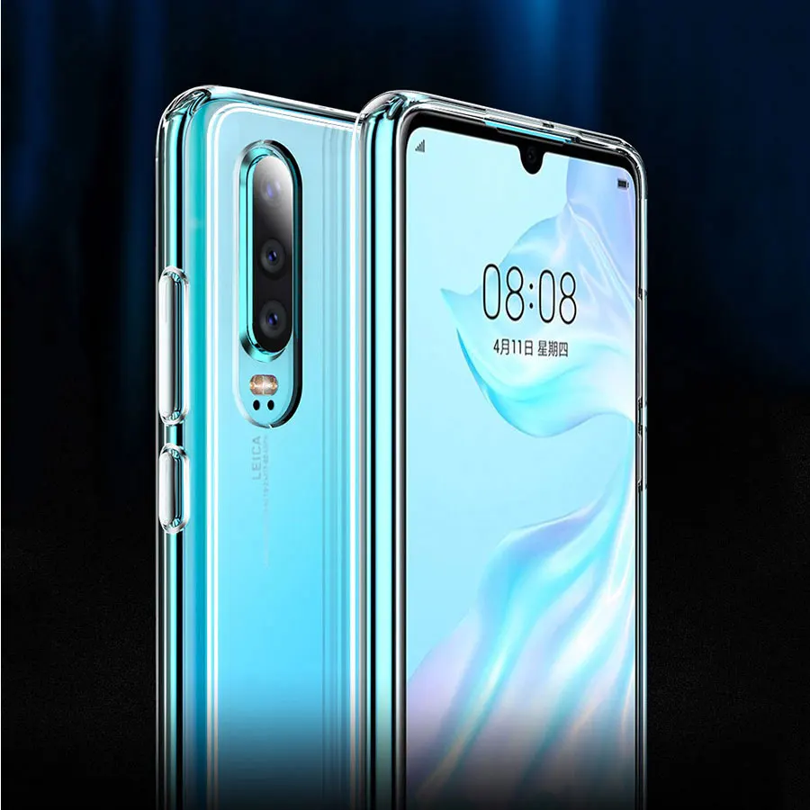 Мягкий прозрачный чехол из ТПУ для iPhone XR X Xs Max 7 8 6 6S Plus 5s Huawei P20 P30 Pro Lite Mate 20 телефона
