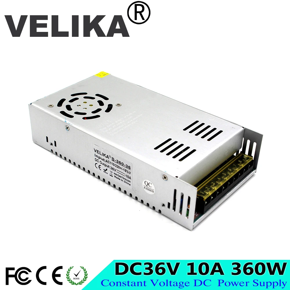 Источник питания постоянного и переменного тока постоянный ток 36 В 10 А 360 Вт
