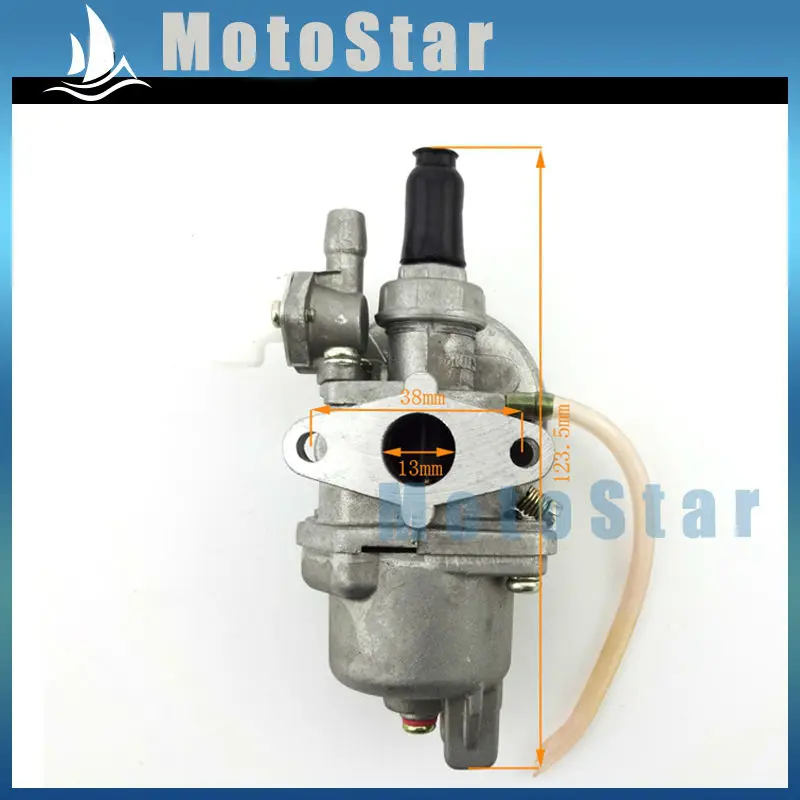 Золотой воздушный фильтр + Карбюратор Carb стек для 2 тактных 47cc 49cc деталей