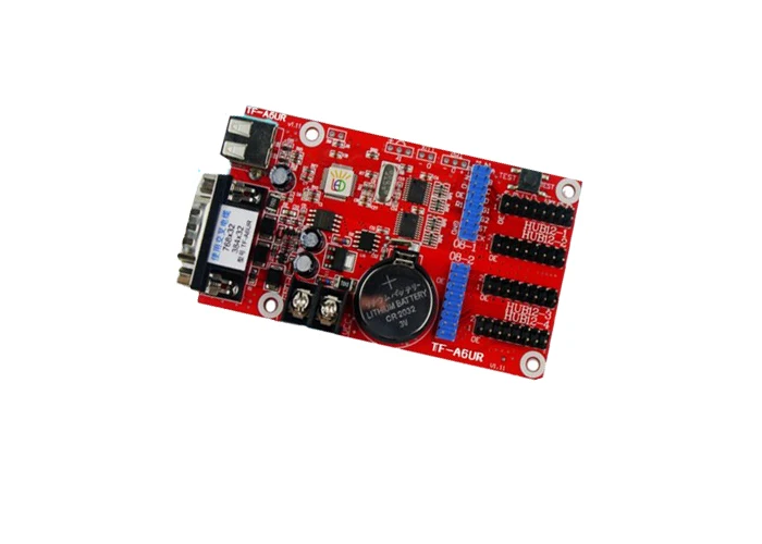 Longgreat TF-A6UR управления LED карты 64*384 пикселей последовательный порт usb контроллер