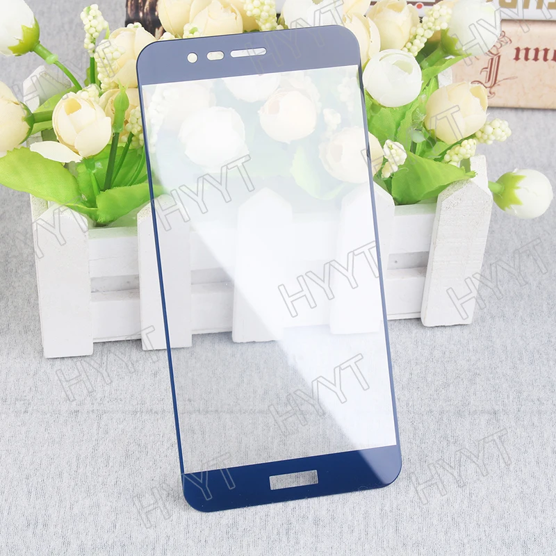 Alesser For Huawei Honor V9 Tempered Glass Clear Glossy Scratch-proof Explosion-Proof Protective | Мобильные телефоны и