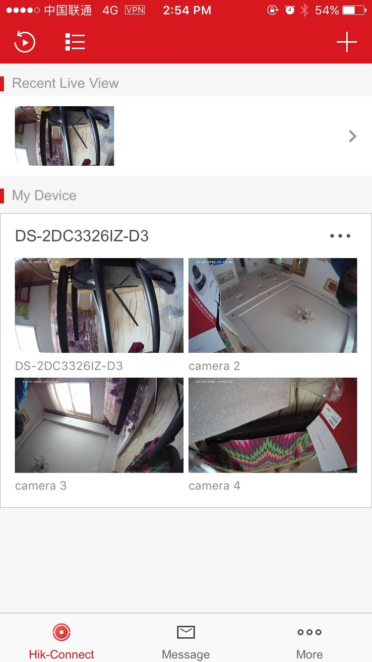 Hikvision панорамная камера DS-2DC3326IZ-D3 для смартфона Hik-Подключите приложение 2MP 3X2 мм+ 1X2. 8-12 мм объектив PanoVu серии PTZ камера