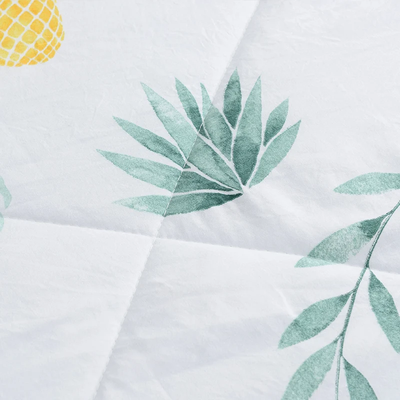 Новое простое летнее одеяло с листьями и цветами Скандинавское модное для детей