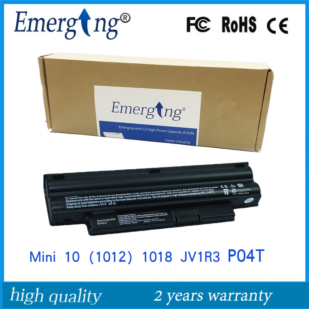 

6cells 11.1V New High Quality Laptop Battery for Dell Inspiron Mini 10 1012 312-0966 G9PX2 1012n mini1018 MIMI10-1018