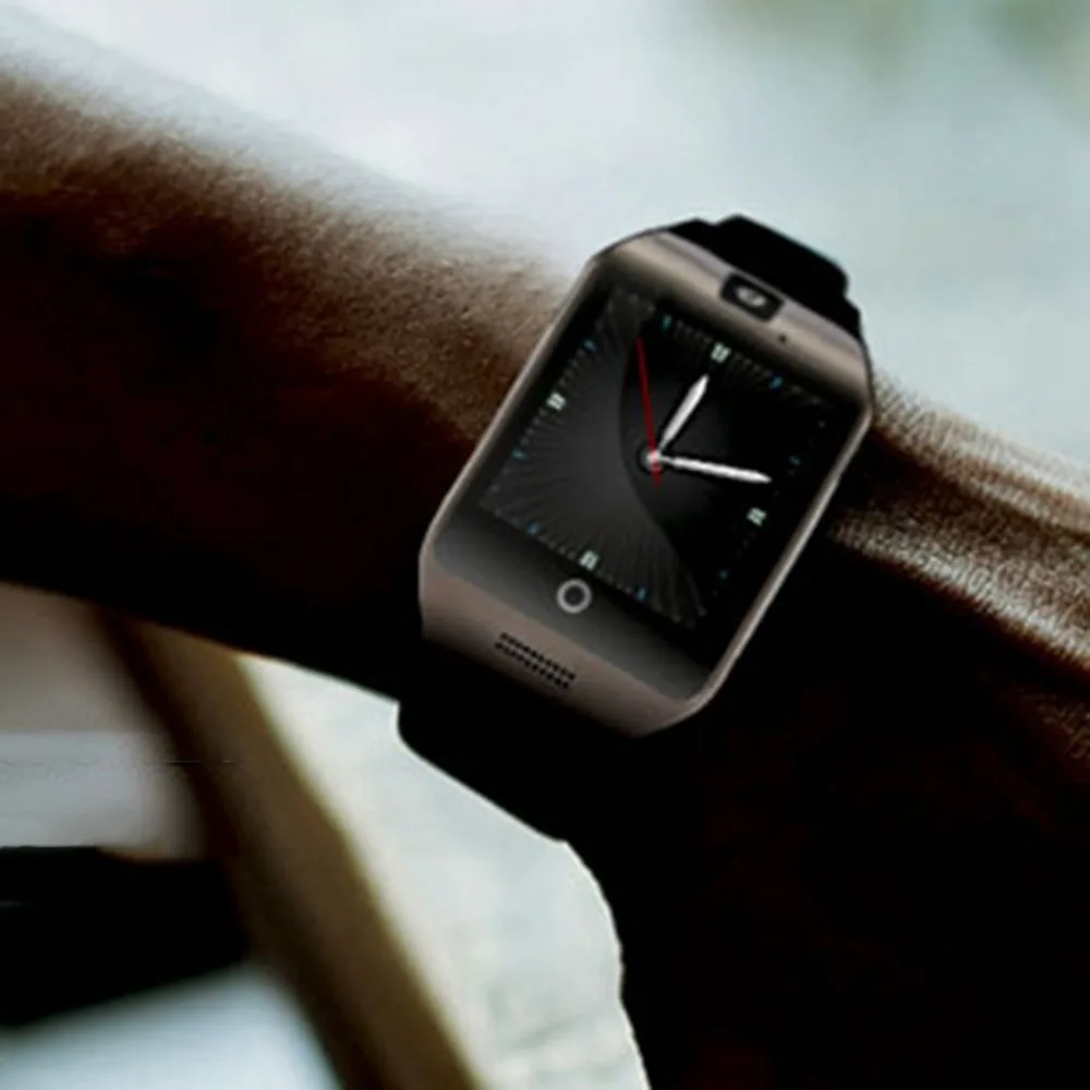 Q18 Смарт часы с Сенсорный экран Камера Поддержка TF Bluetooth Smartwatch для Android IOS