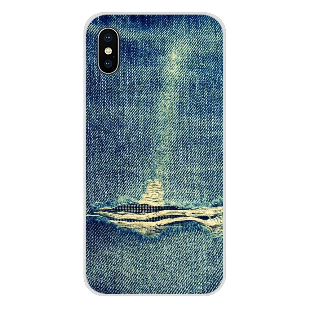 Accessories Phone Cases Covers Lace Patch Denim Jeans For Samsung Galaxy A3 A5 A7 J1 J2 J3 J5 J7 2015 2016 2017 | Мобильные телефоны