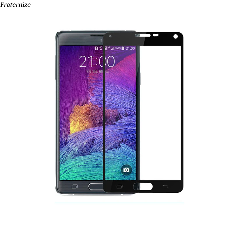 Защита на весь экран, закаленное стекло для samsung Galaxy Note 3, Note 4, Note 5, стекло, полное покрытие, защитная пленка на экран 9H
