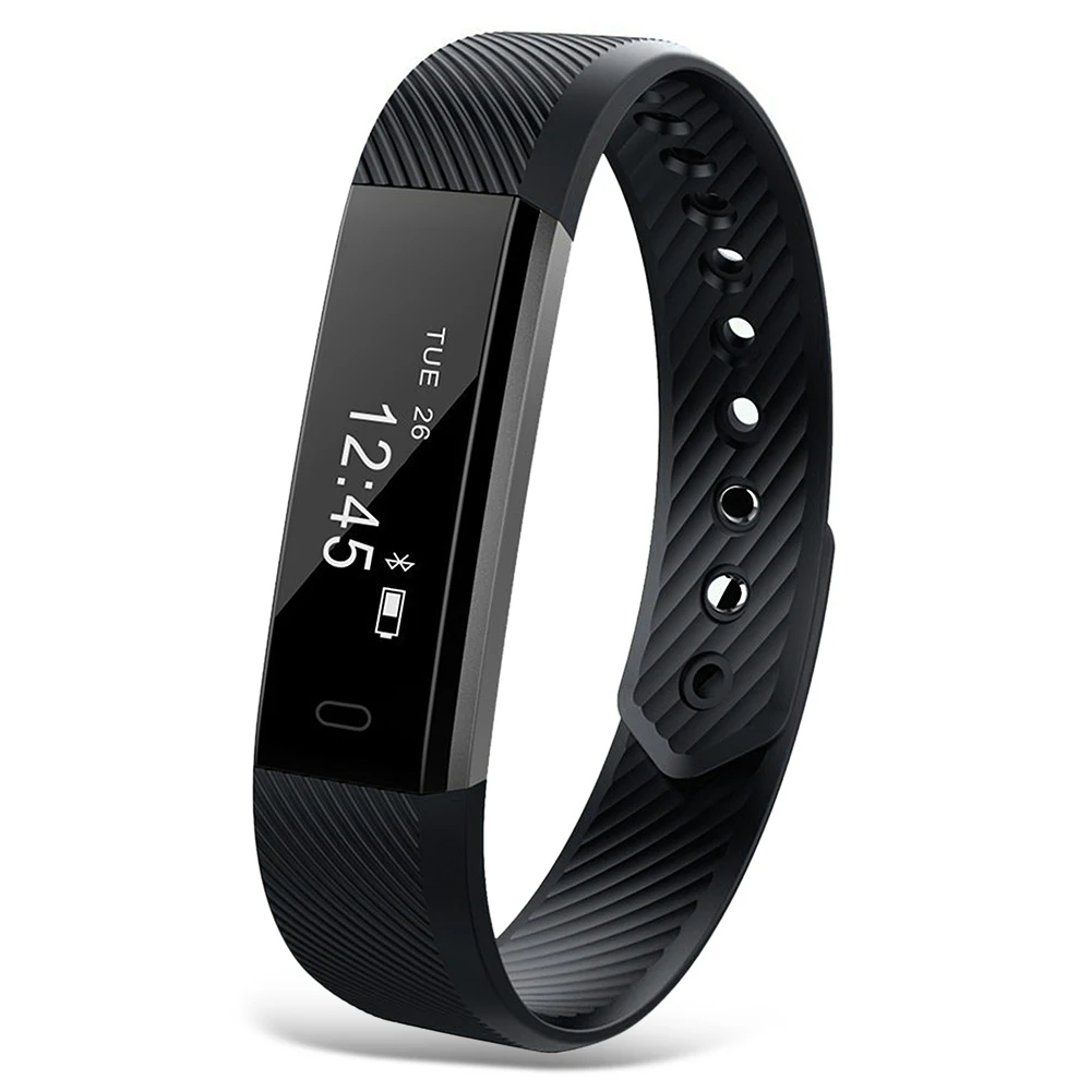 Mesuvida id115 HR Смарт Bluetooth браслет Heart Rate Мониторы Фитнес трекер Шагомер смарт для