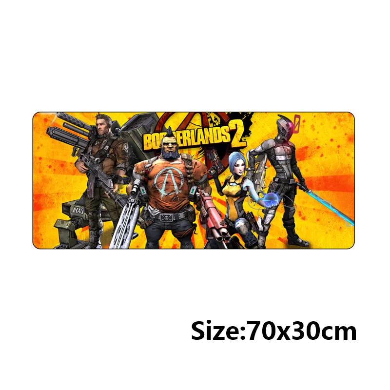 700*300 большой игровой коврик для мыши Borderlands 2 3 borderlands2 borderlands3 игры геймер коврик xl оверлок - Цвет: J