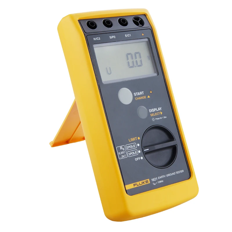Fluke 1621 Гео земля наземный тестер F1621 с красным/желтым кабелем катушка и ногтей для