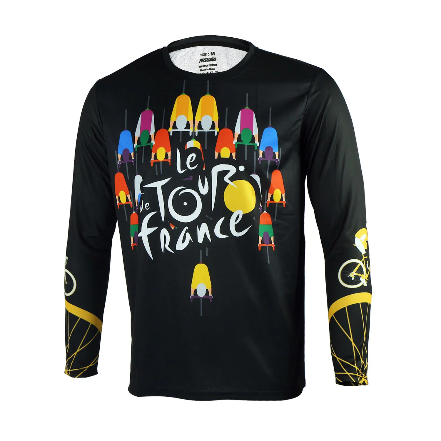 Мужская рубашка для велоспорта с длинным рукавом DH катания на горных велосипедах