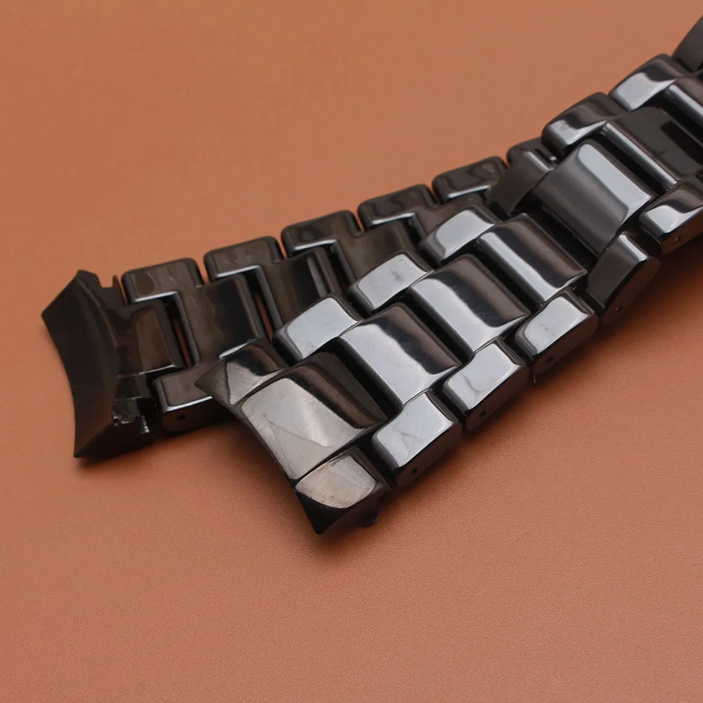 Ремешок керамический из нержавеющей стали для смарт-часов Samsung Gear Frontier 22 мм -