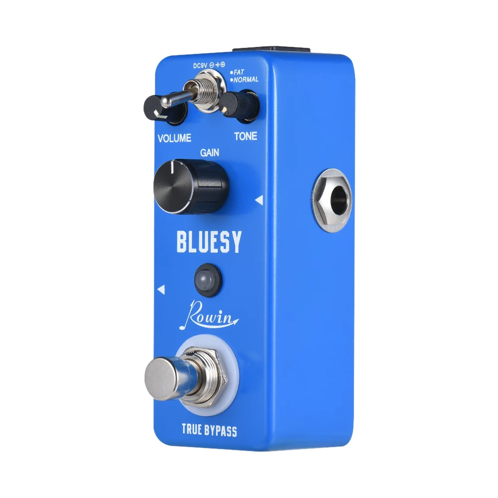 Rowin LEF 321 Bluesy педаль для гитары Блюз гитарного эффекта овердрайв корпус из