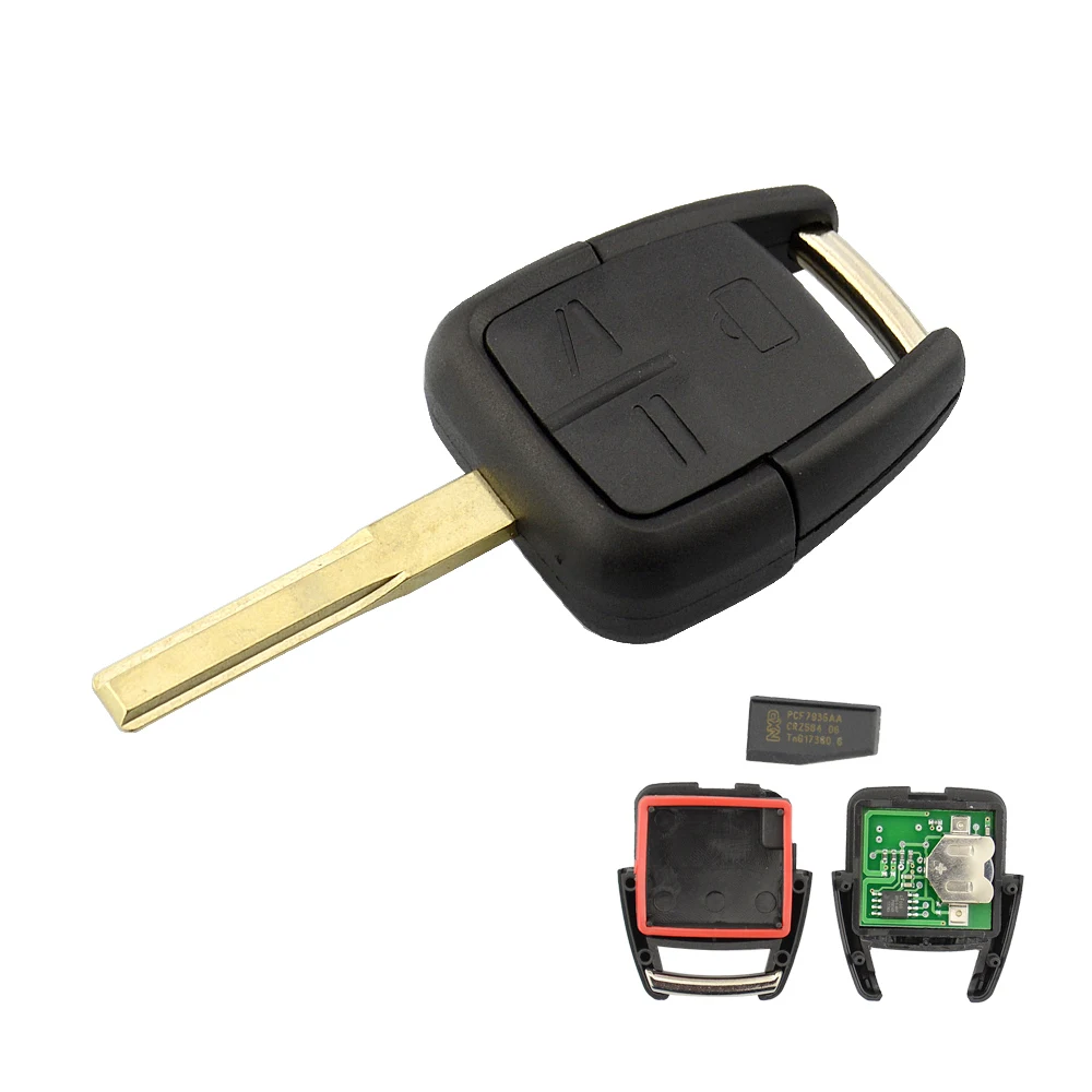 OkeyTech для Opel Astra H J G Vectra Zafira Corsa D Omega ключ дистанционного управления 433 МГц ID40 чип Uncut HU100 HU43 YM28 HU46 лезвие