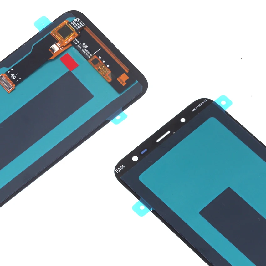 Оригинальный ЖК дисплей AMOLED для Samsung Galaxy J6 2018 сменный сенсорный экран с цифровым