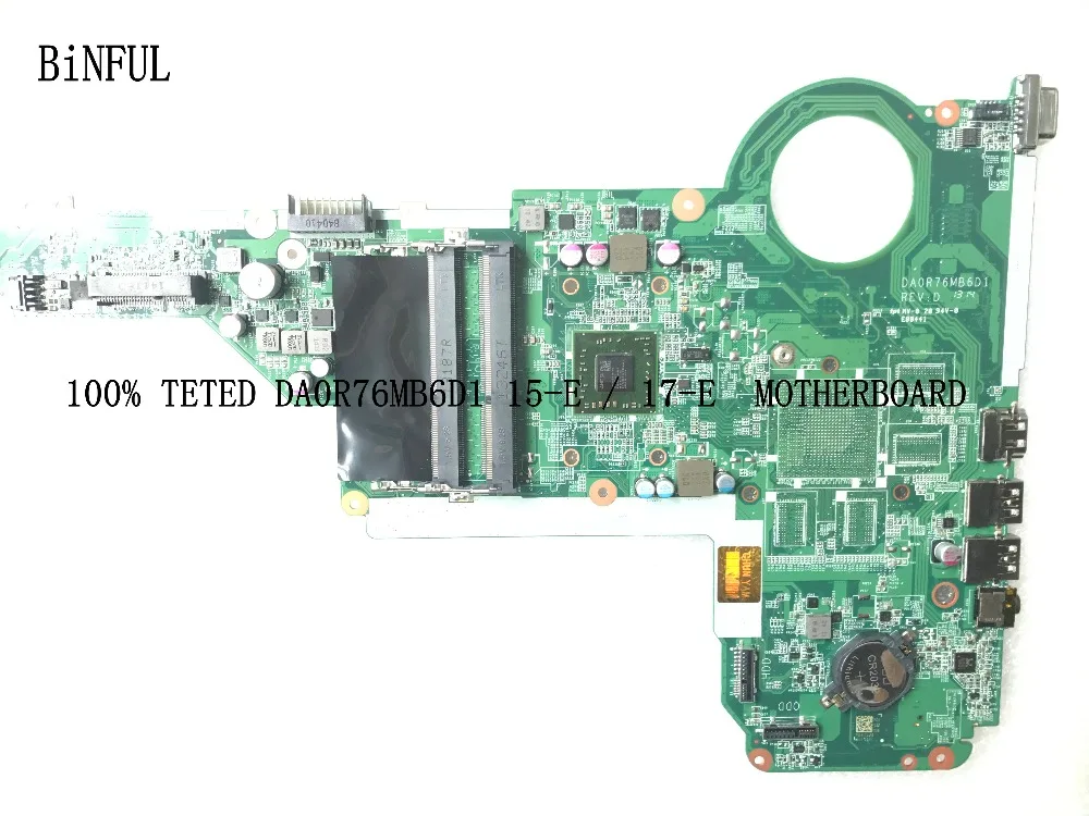 

100% протестированная материнская плата DA0R76MB6D1 для ноутбука HP PAVILION 17-E с процессором A4