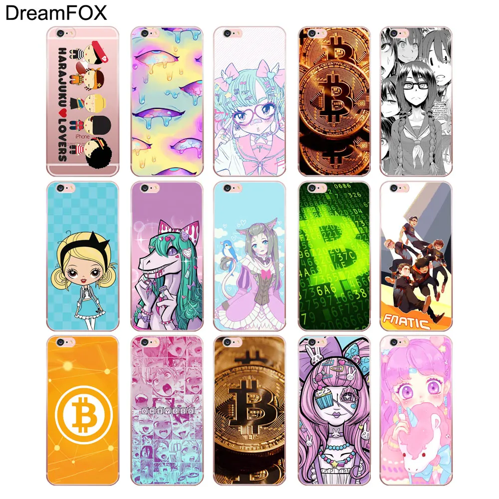 M403 Биткоин Ahegao Harajuku Мягкий ТПУ силиконовый чехол для Apple iPhone 11 Pro XR XS Max 8X7 6 6S Plus 5 5S SE