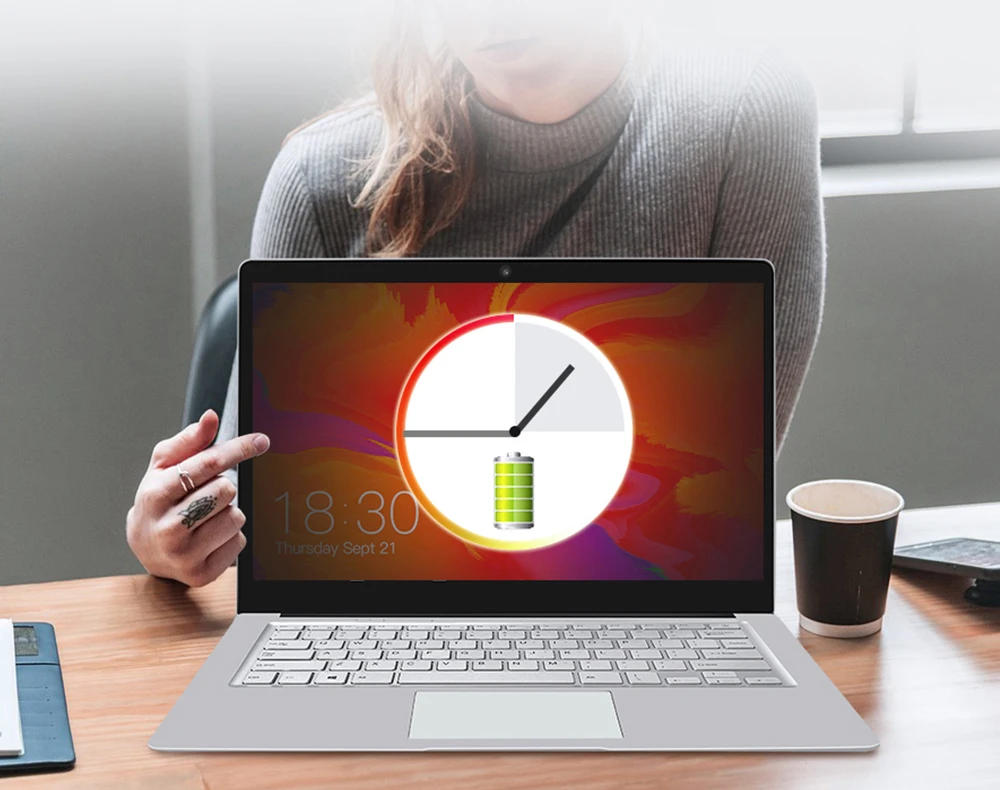 Jumper EZbook S4 ноутбук 14 дюймов 1920*1080 дисплей ноутбук Intel Celeron J3160 ультрабук 4 Гб ram 64 Гб/128 ГБ rom компьютер