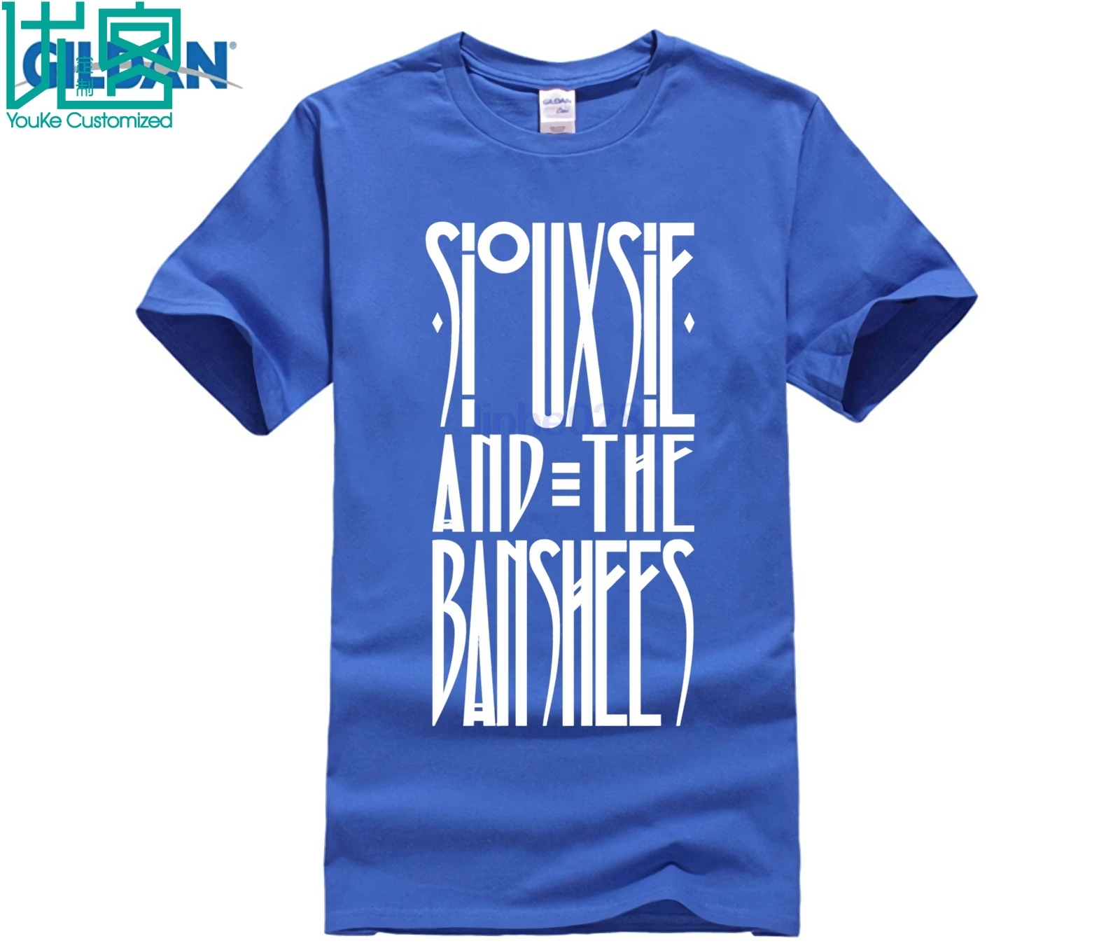 Siouxsie and the Banshees Logo Shirt T | Мужская одежда