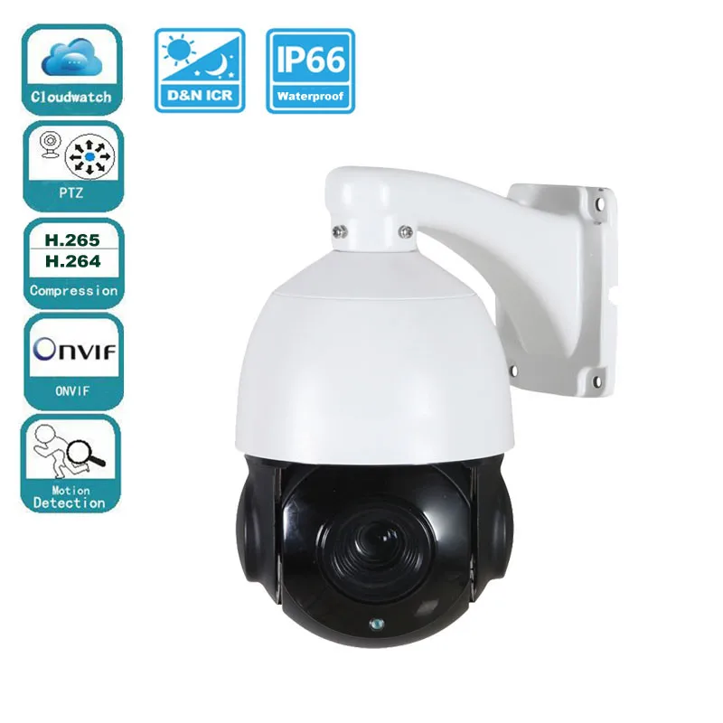 1080 P 2MP видеонаблюдения высокого Скорость купольная PTZ IP Камера 5MP сети 36X зум IP66 P2P