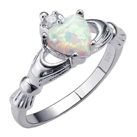 hot sale exquisite white fire opal 925 sterling silver high quantity ring beautiful jewelry size 5 6 7 8 9 10 11 12 f1538