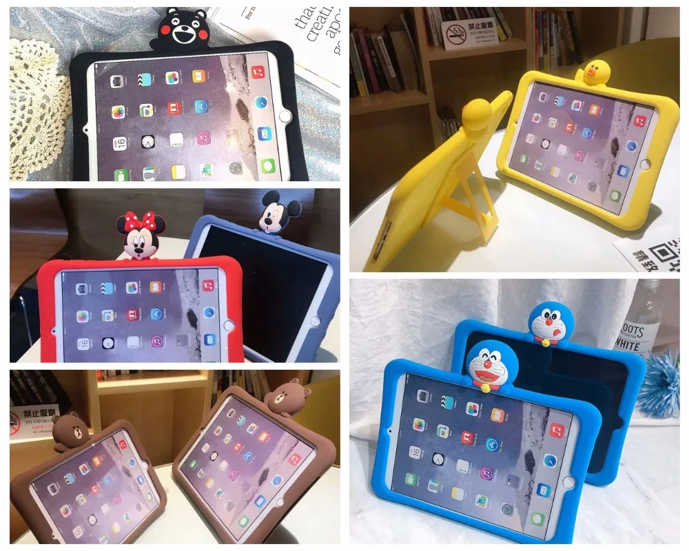 Милый мультяшный Чехол для iPad Pro 10,5 A1701 A1709 планшет мягкий силиконовый ПК чехол-подставка для iPad Air 3 10,5 ''A2152 Funda
