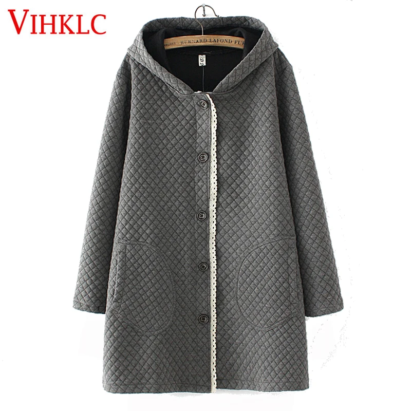 Новинка 2017 осенне зимняя куртка пальто женская парка одежда одноцветная средней