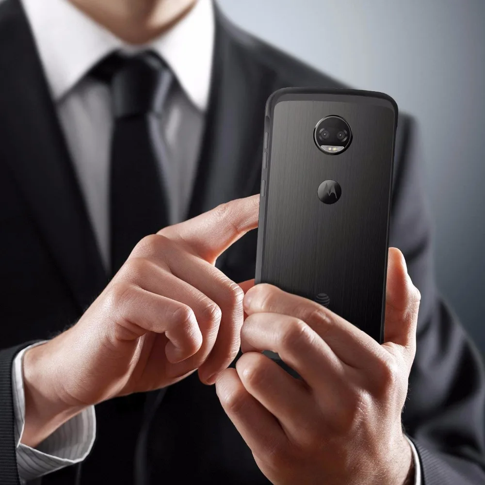Чехол для Moto Z2 Force, Алюминиевый металлический бампер lenovo с защитой от царапин, ударопрочный с одной пряжкой, легко монтируется, черный защитный чехол