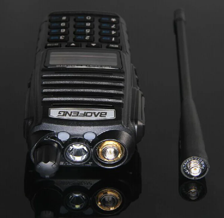10 шт. Baofeng UV-82 последняя версия отдельный PPT Кнопка Портативный 10 км Walkie Talkie Двойной Профессиональный CB Ham Радио коммуникатор