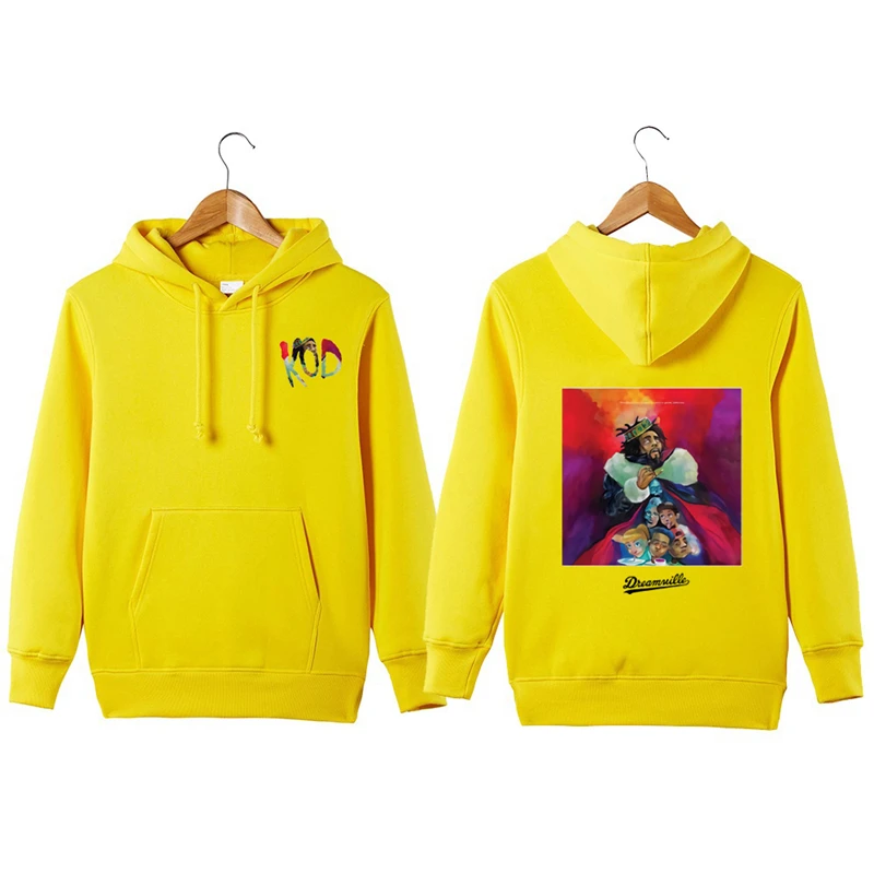 Толстовки с принтом King Cole для мужчин и женщин, Повседневные свитера J Cole Dreamville, уличная одежда в стиле рэп, хип-хоп, KOD, пуловер, пальто T