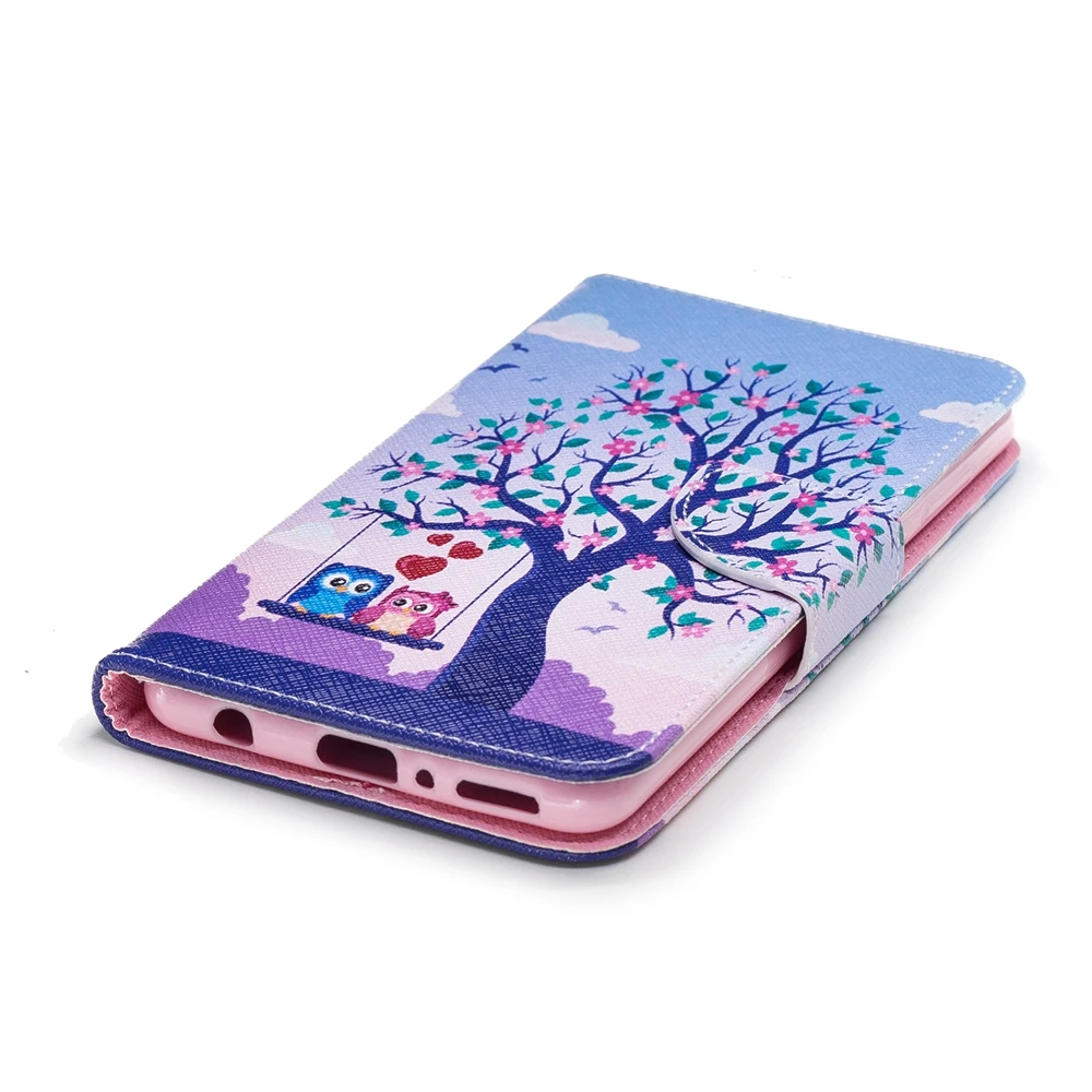 For Huawei Y9 2018 Wallet PU Leather folio Flip Case Cover Built-in Card Slots for | Мобильные телефоны и аксессуары