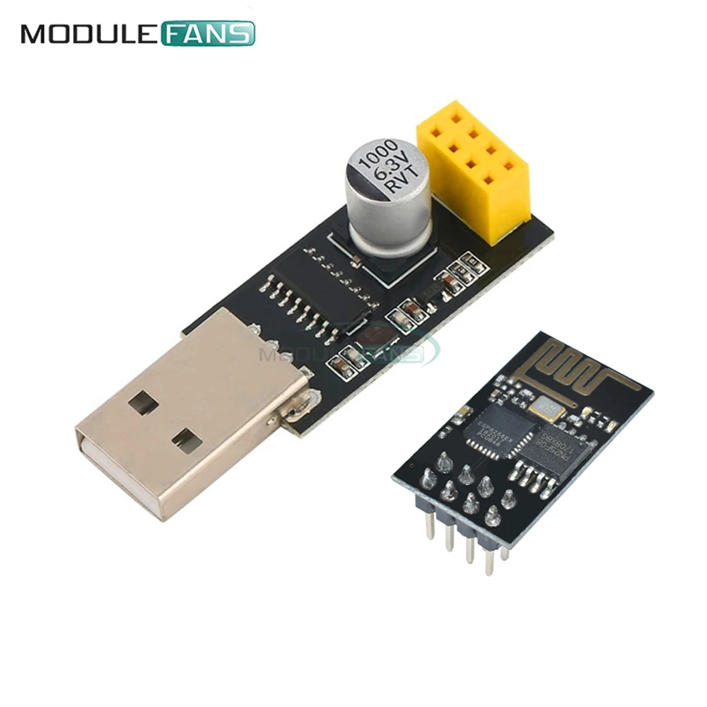 ESP-01 адаптер UART ESP8266 CH340G CH340 USB к ESP-01S серийный Беспроводной Wi-Fi разработка зарядная