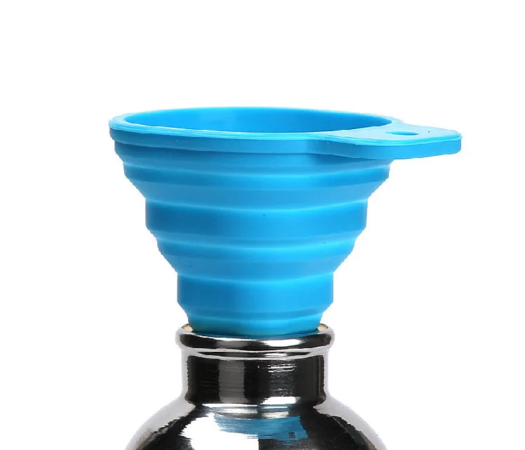 Новинка 2019 высококачественный силиконовый гель практичный складной воронковый