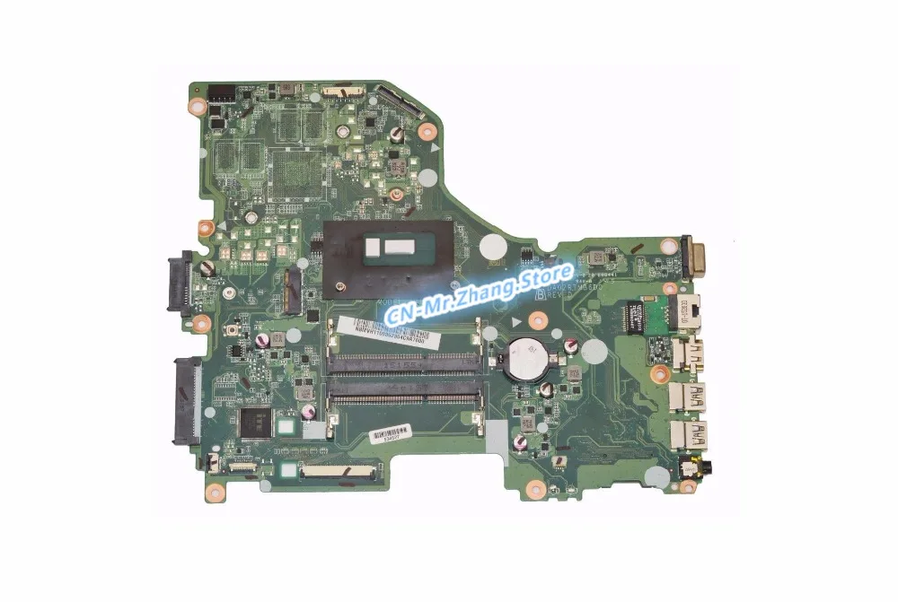 

SHELI FOR Acer Aspire E5-573 Laptop Motherboard W/ I5-5200U CPU NBMVH11003 NB.MVH11.003 DA0ZRJMB6D0 DDR3