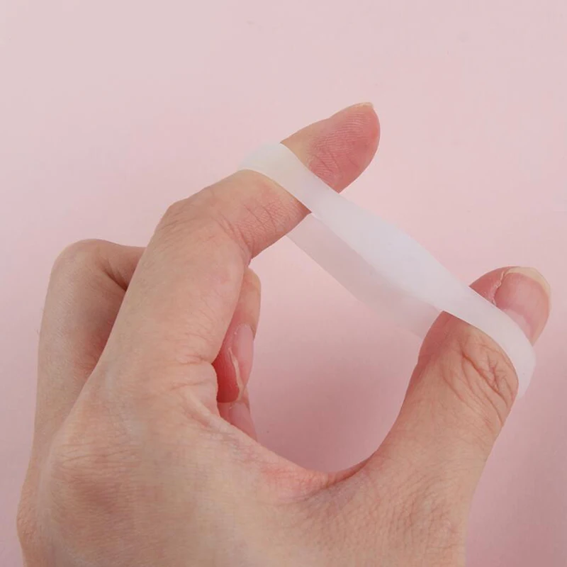 2 шт. силиконовый корректор для большого пальца Pinkie Valgus Bunion маленький сепаратор