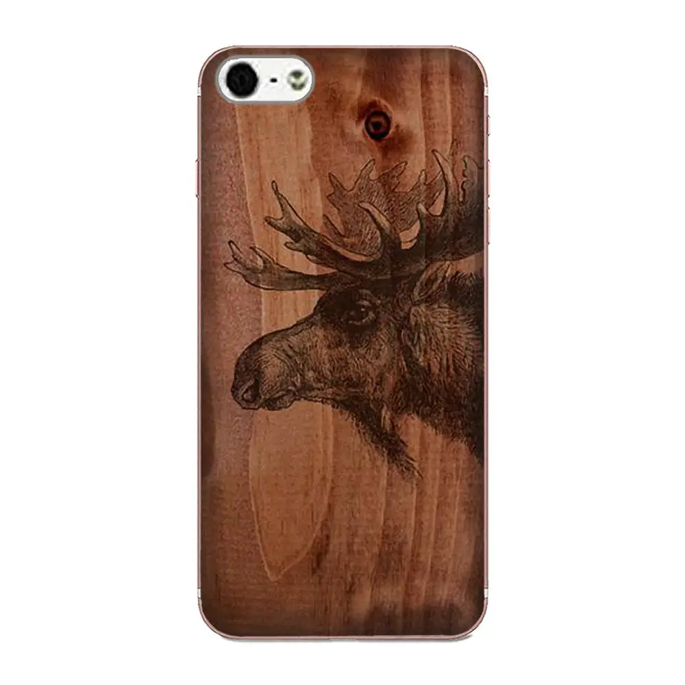 Чехол-книжка Moose из мягкого ТПУ с изображением дерева для Galaxy Alpha Core Note 2 3 4 S2 A10 A20 A20E