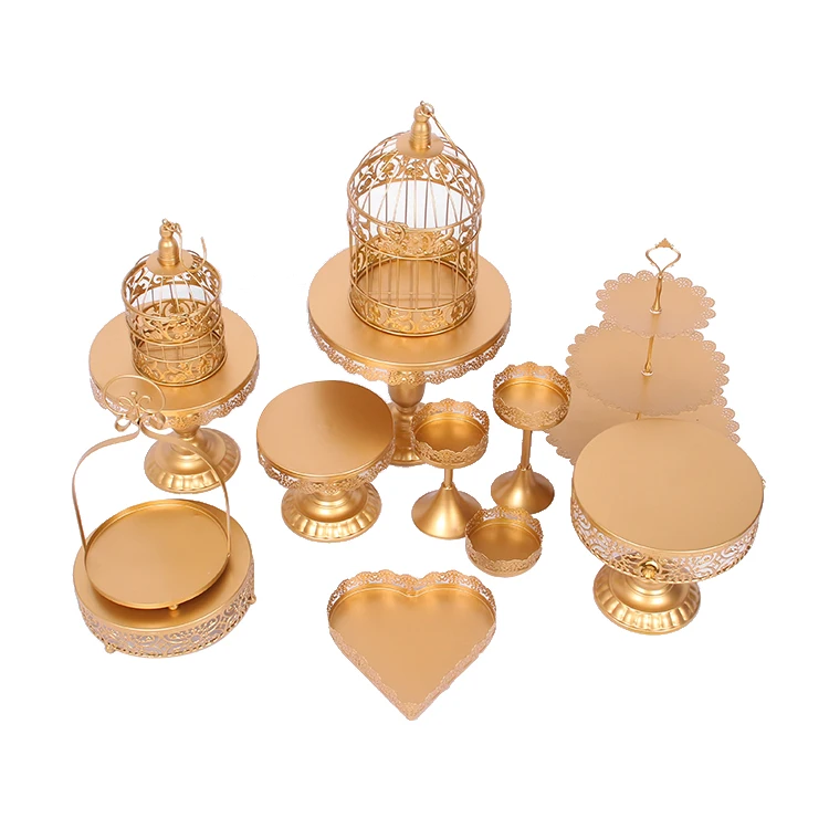 Tobs Золотой стеллаж для выпечки держатель пирамида из Макарон Для выкладывания