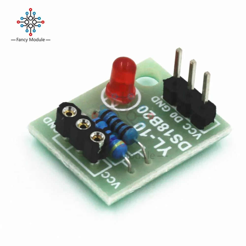 2 шт. Новый DS18B20 датчик температуры Щит Модуль без IC чип модуль для DIY электронных