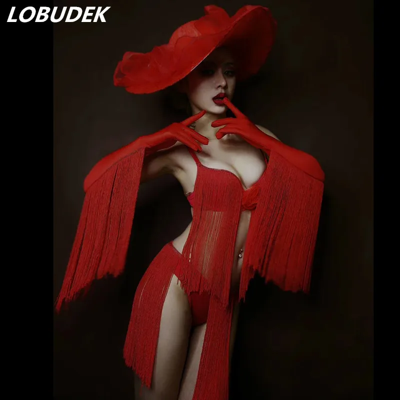 Рождественская вечеринка женский ночной клуб сценический наряд на День святого