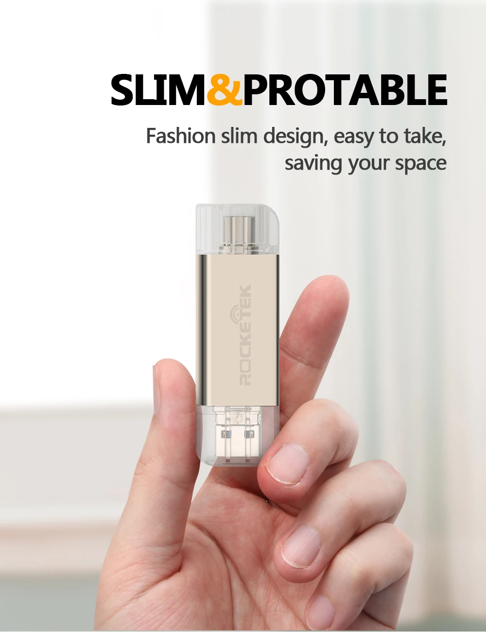 Rocketek usb 2,0 Алюминиевый кардридер для карт памяти OTG type c адаптер кардридер для micro SD/TF microsd ридеры ноутбук компьютер