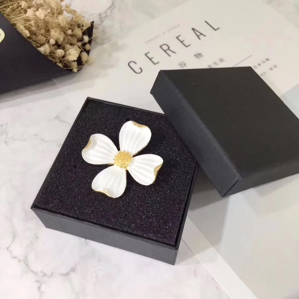 Бутик Amorita Модный новый дизайн белый цветок броши|brooch designer|designer broochflower brooch |