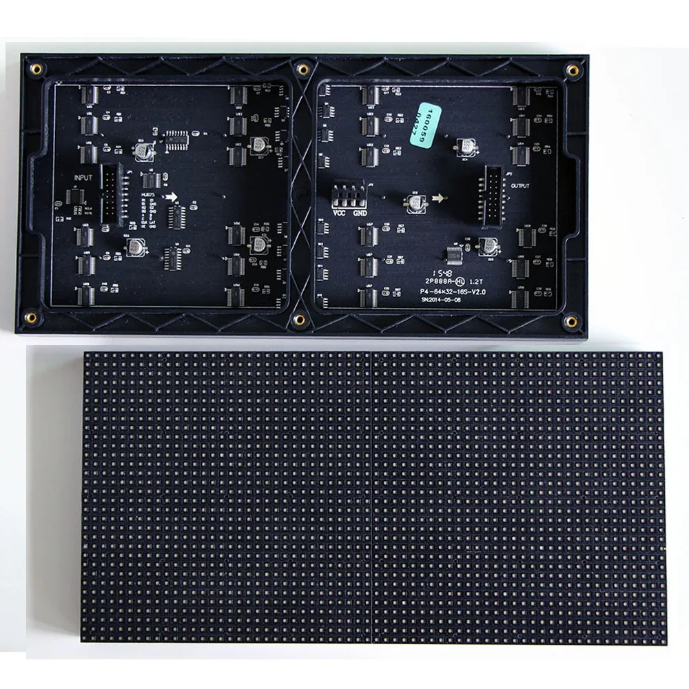 RGB P4 светодиодный модуль дисплеев, SMD RGB P4 Крытый полноцветный светодиодный модуль, 256 мм* 128 мм/128 мм* 128 мм