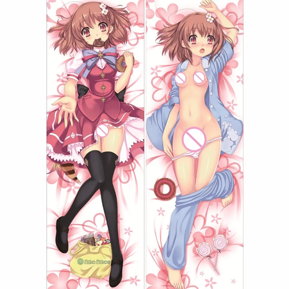 

Anime flyable heart Sexy Hugging Body Pillow Case Pet Pillowcase Cover Covers Decorative Pillows Modified 2way Tricot