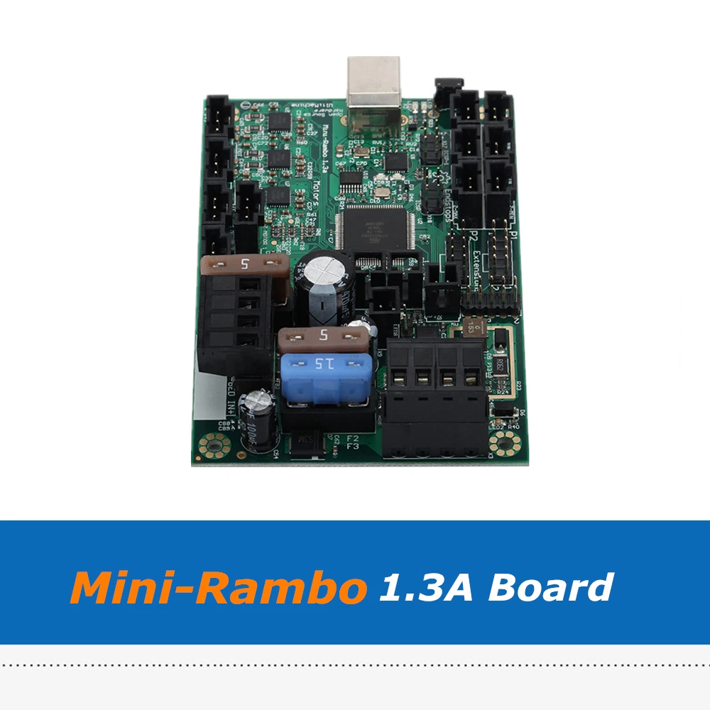 Детали для 3D принтера Reprap Mini Rambo 1.3A материнская плата Prusa i3 MK2|Детали и аксессуары