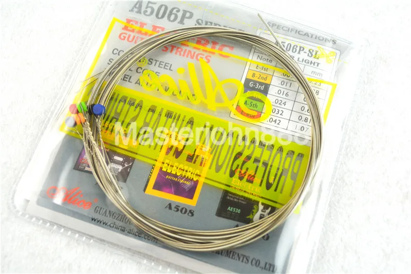 Alice A506P SL электрическая гитара искусственная и никелевая рана красочная шаровая