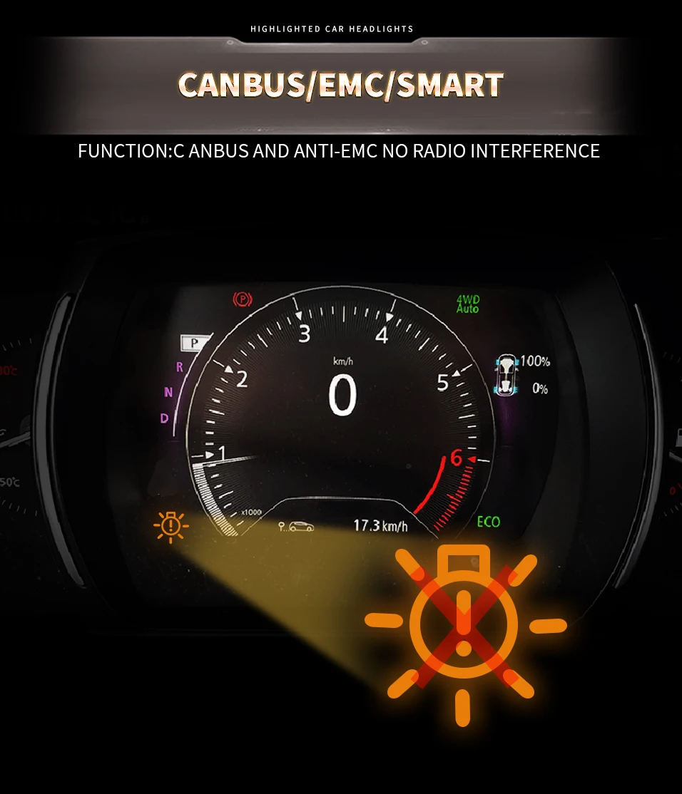 GZKAFOLEE без шума H7 светодиодный CANBUS H11 H8 9012 H9 HIR2 HB1 HB5 9004 9006 H13 H1 XHP50 чип фар автомобиля луковицы 6000 K 4300 k 24 V 12 V