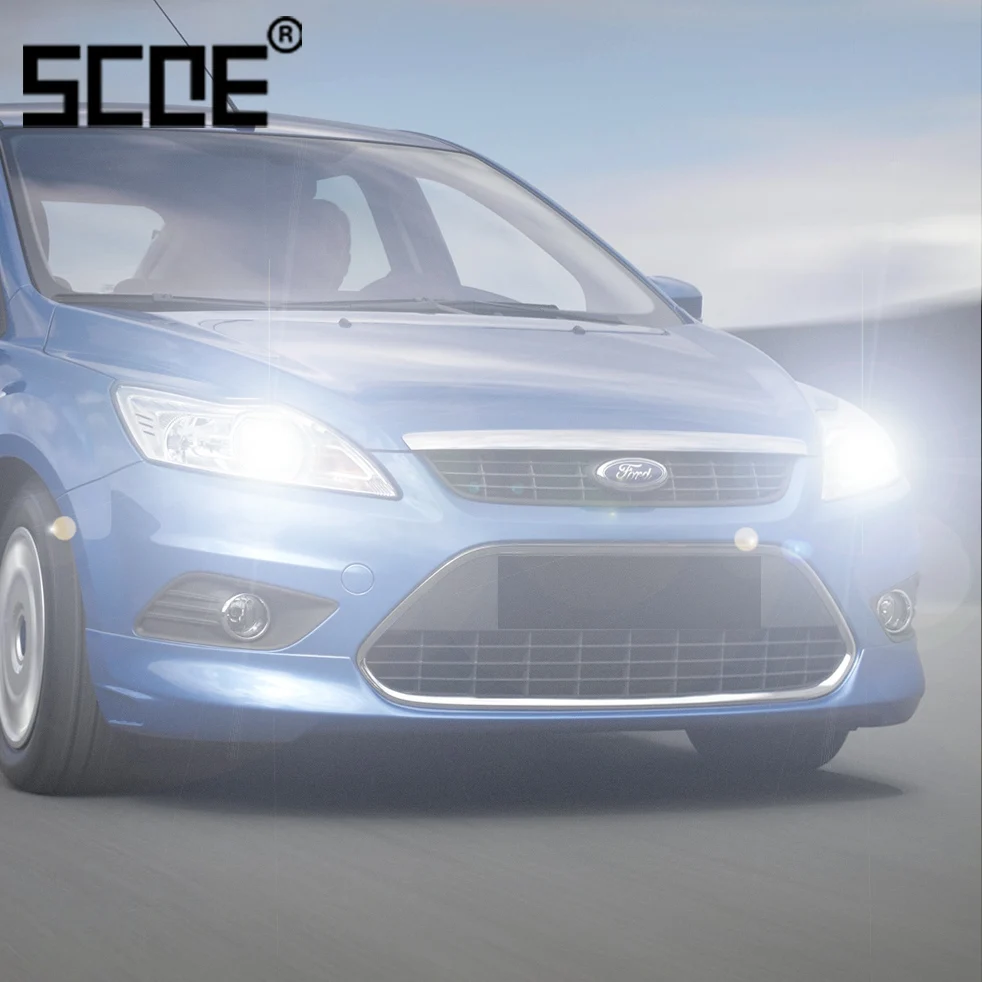 2 шт. галогенные лампы для ford B Max C Fiesta Focus Galaxy Kuga Mondeo SCOE|headlight car|low beambulbs car |