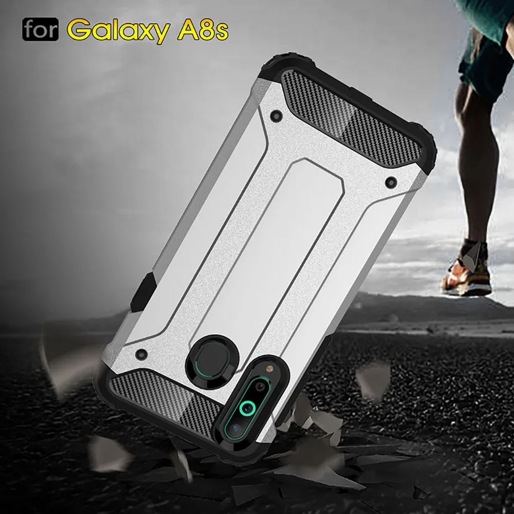 1000 шт. противоударный чехол для телефона для samsung Galaxy A9 A8 звезда A9S A8S A6S A6 плюс A7 A5 A3 A10 A30 A40 A50 Гибридный бронированный чехол