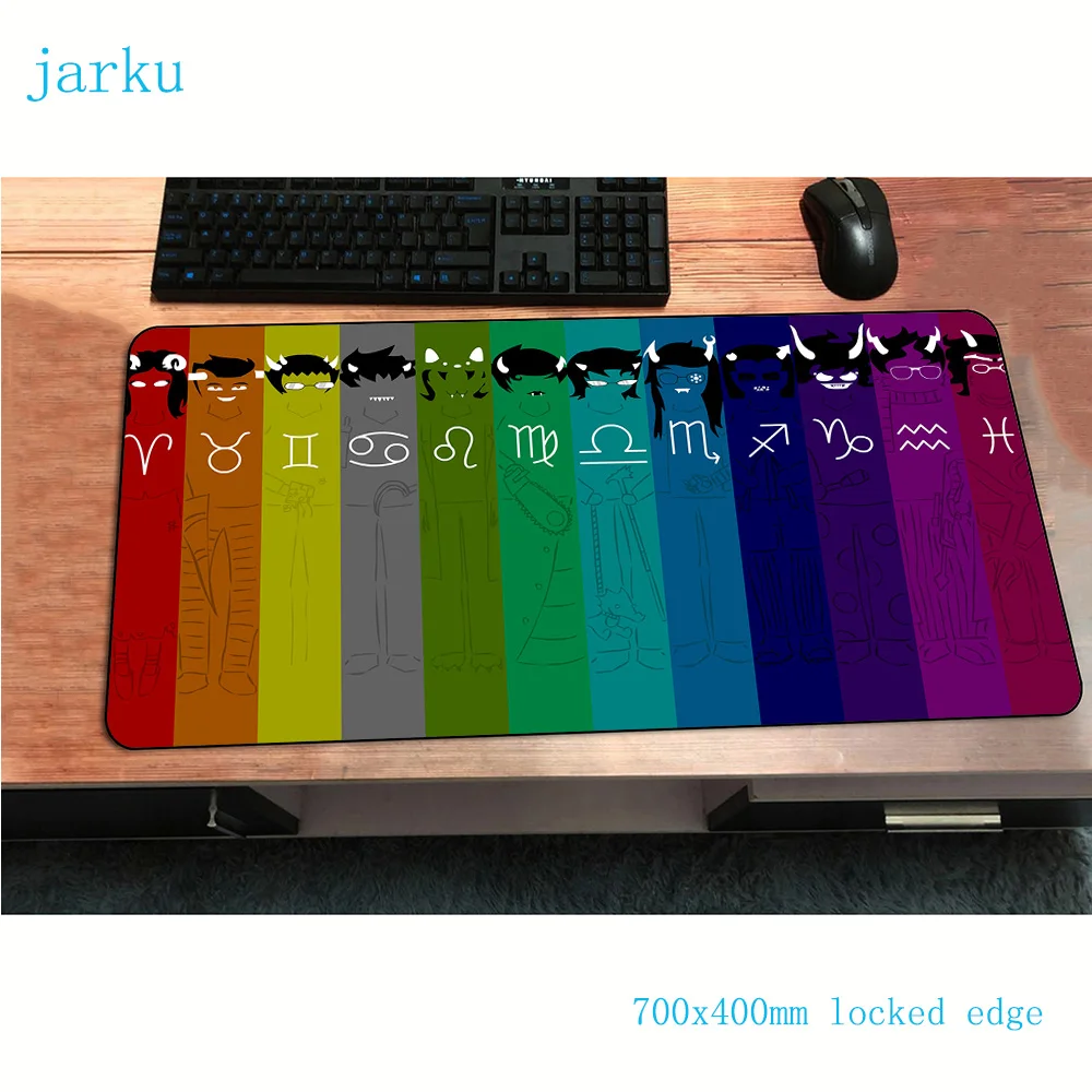 Коврик для мыши homestucks 700x400x3 мм популярный игровой коврик геймпад ПК с массивным